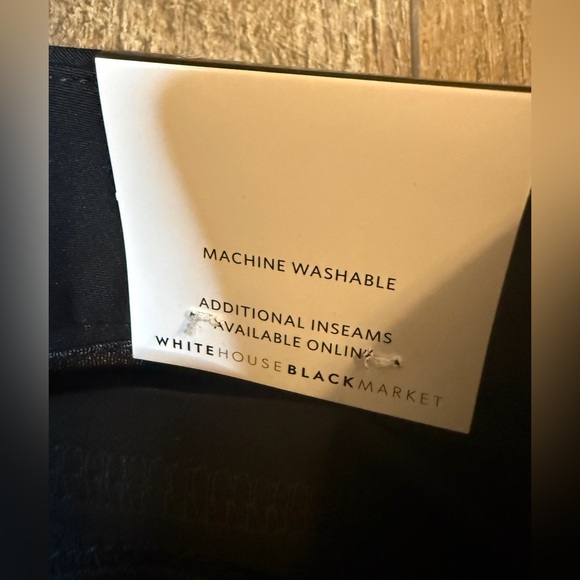 White House Black Market NWT Black Curvy Slim Ankle Sz 6 - Picture 5 of 9